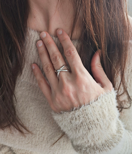 sonsuzluk yüzük I – 925 ayar gümüş, ruhun ebediliği ve bolluk simgesi, sade ve zamansız tasarım