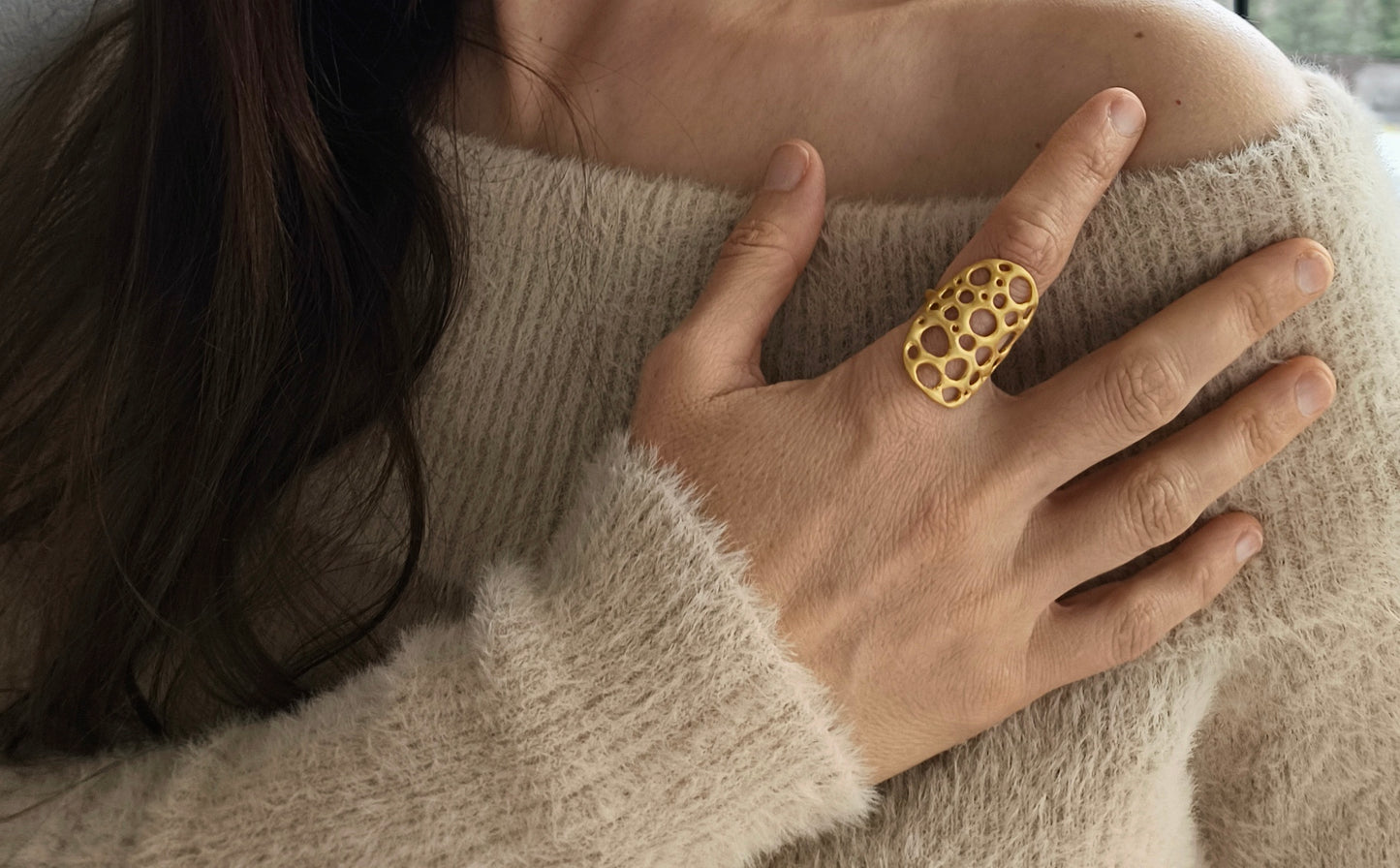 Ajurlu Amorf Yüzük