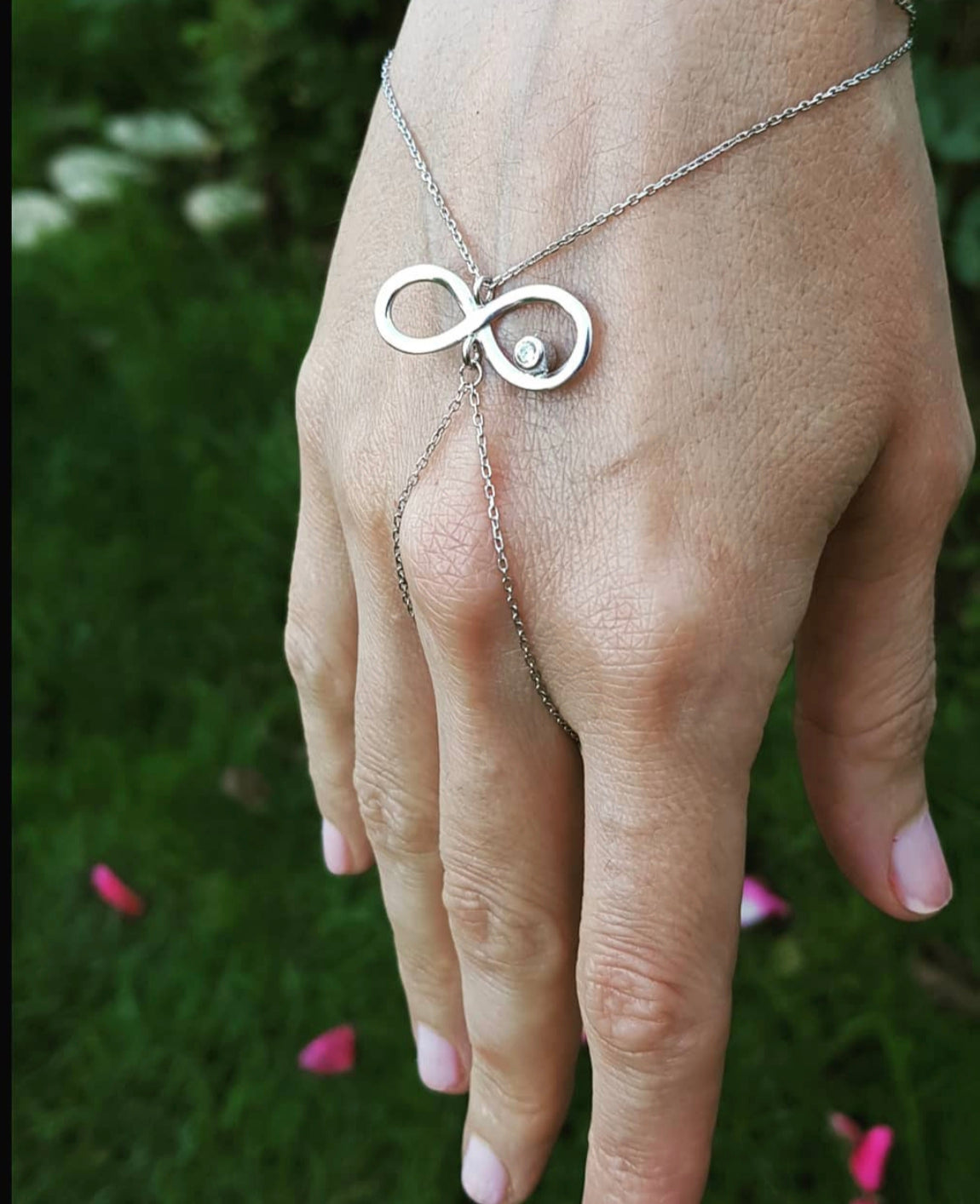 sonsuzluk şahmeran – 925 ayar gümüş zirkon taşlı anlamlı bileklik tasarımı