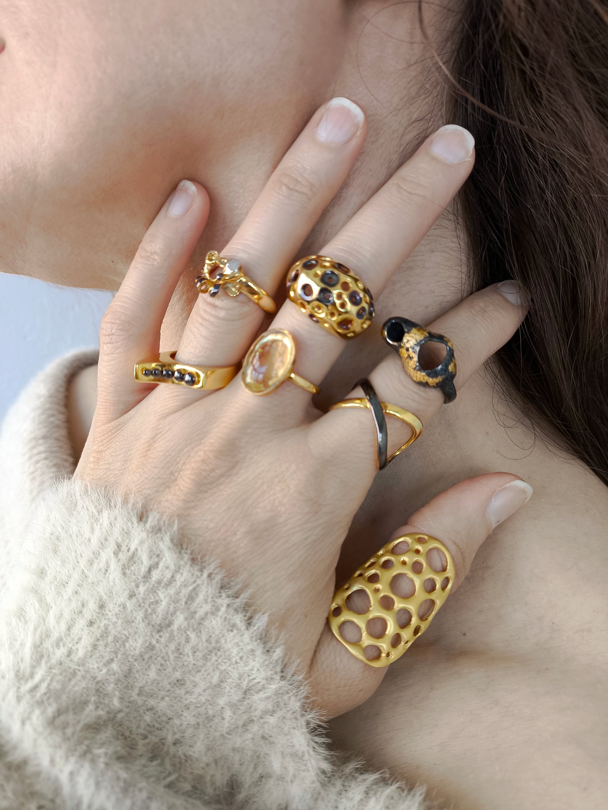 sonsuzluk yüzük – 925 ayar gümüş altın ve rodyum kaplama anlamlı tasarım