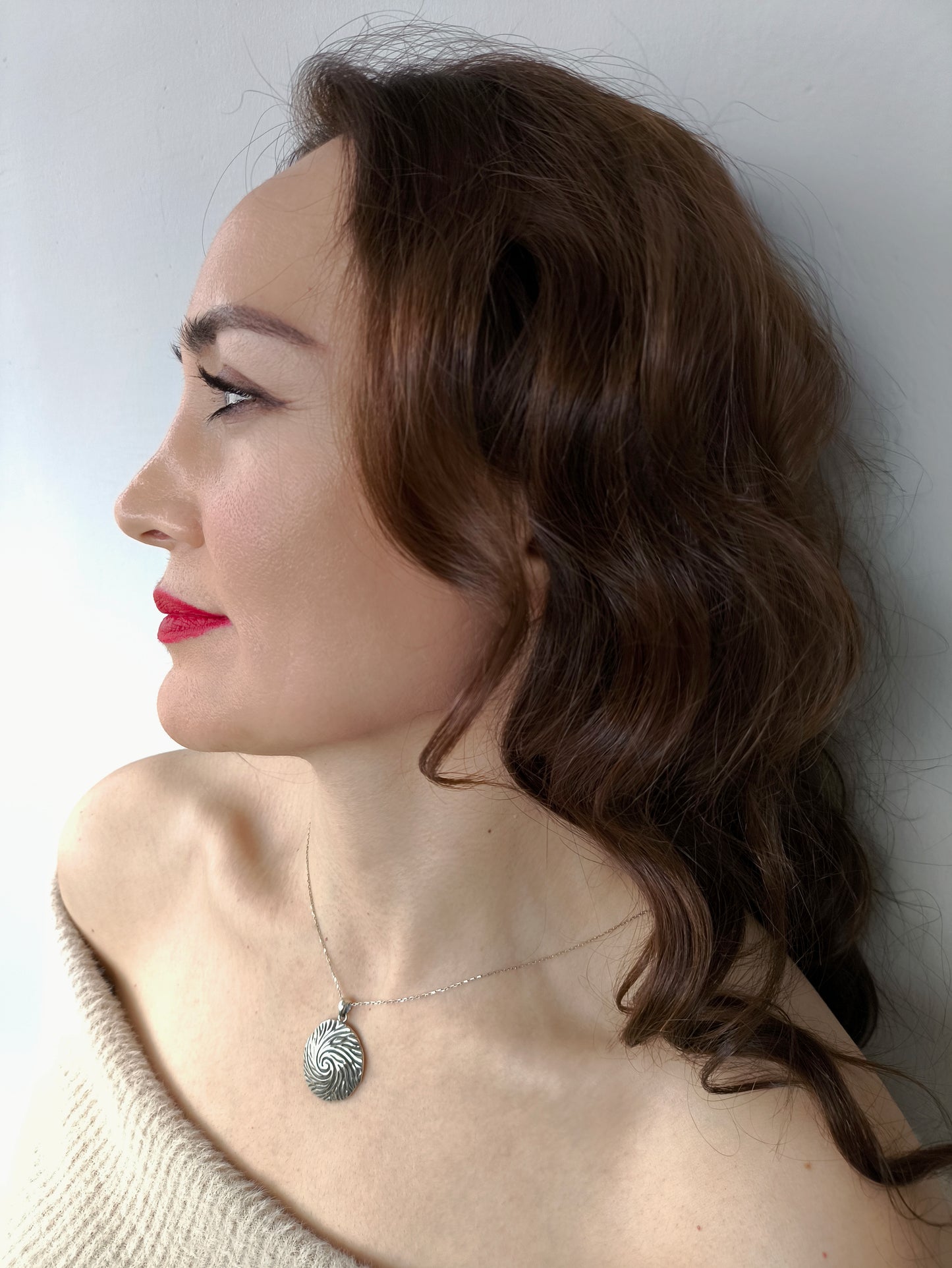Toprak Ana Kolye | Köklenme Sembolü | El Yapımı Gümüş Takı