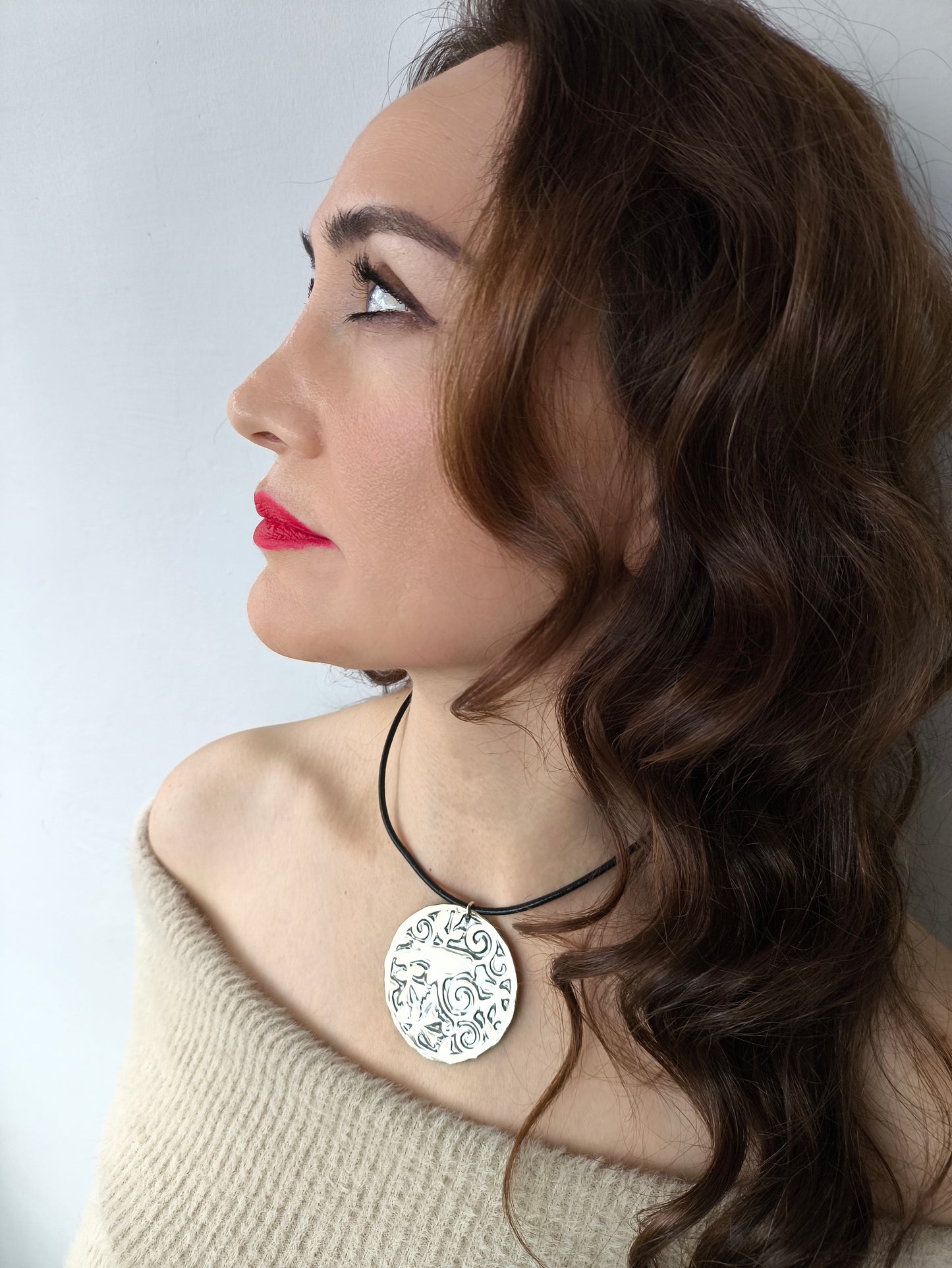 erhani tekniği kuş kolye – el yapımı 995 ayar gümüş tasarım