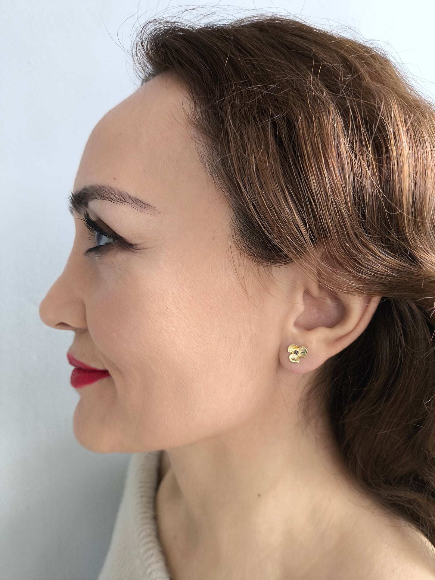 Mini Çiçek Küpe Takımı