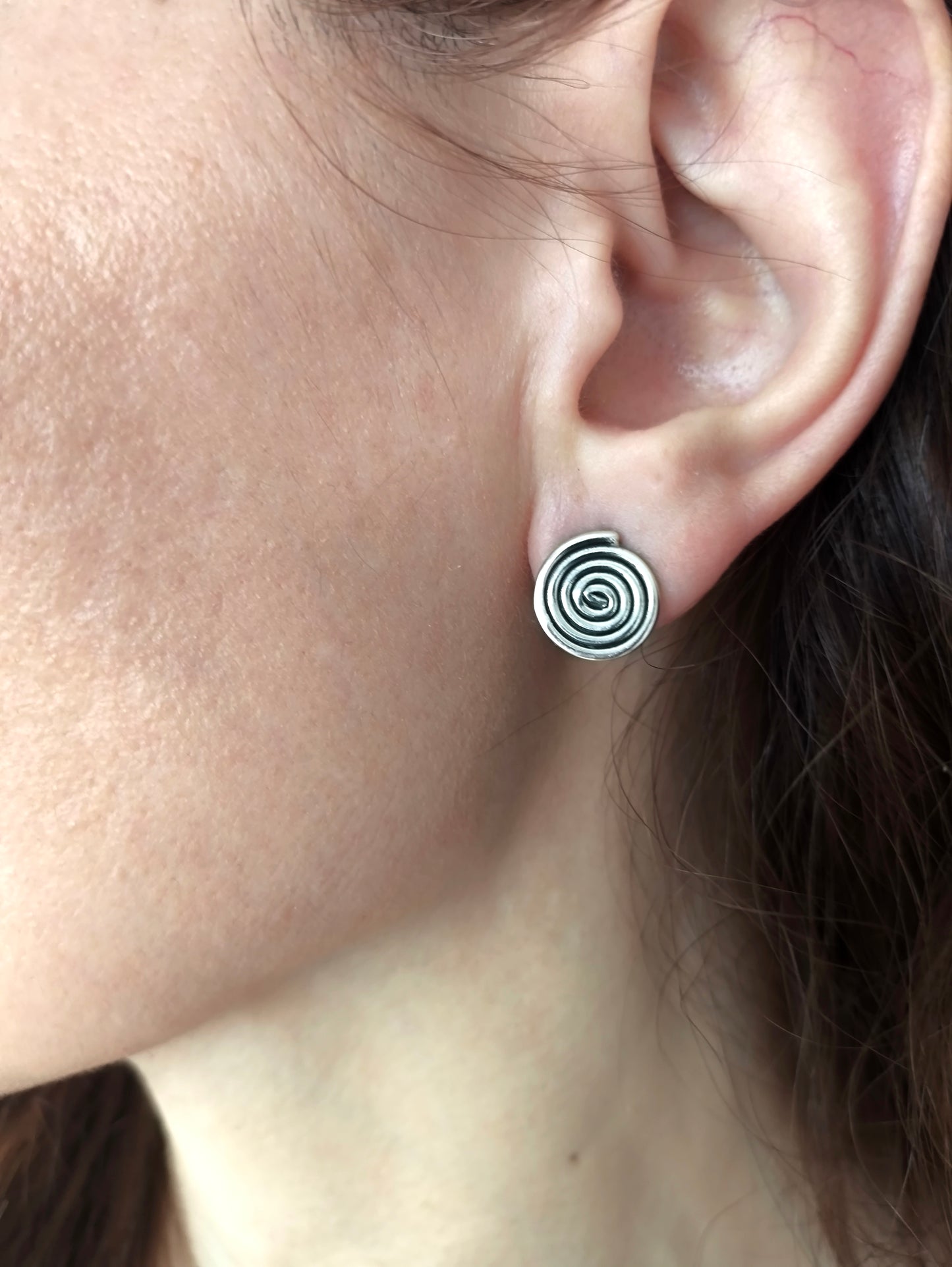 Spiral Sarmal Küpe Takımı