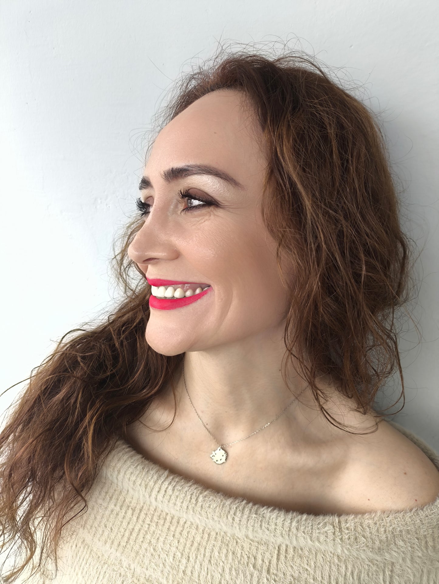 925 ayar gümüş Hello Kitty kolye – çocuklar için sevimli tasarım