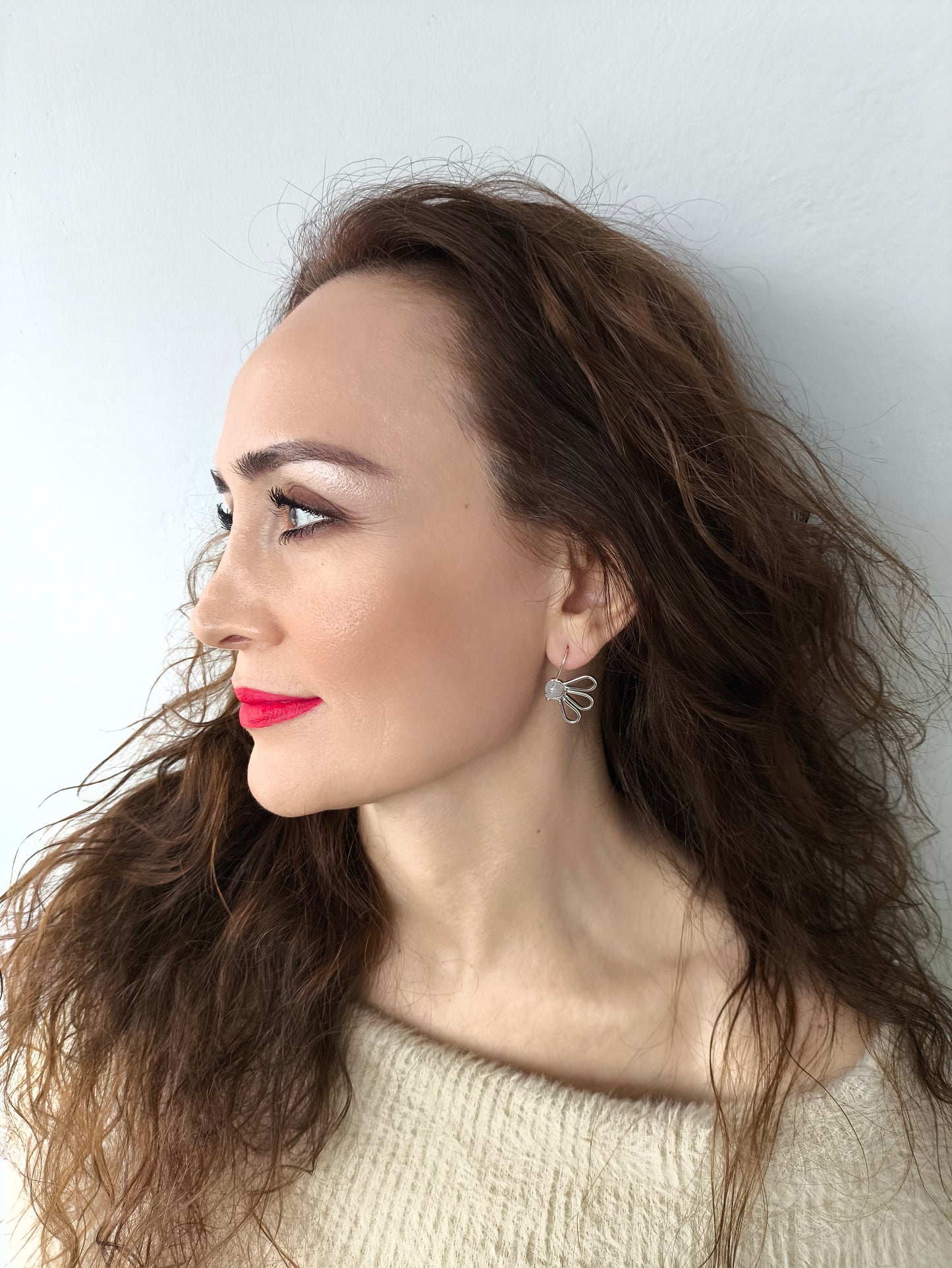 Papatya Küpe Takımı