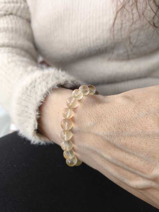 Sitrin Taşlı Bileklik